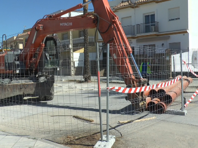 En marcha la segunda fase de la mejora de las infraestructuras hidráulicas en la avenida de Rota