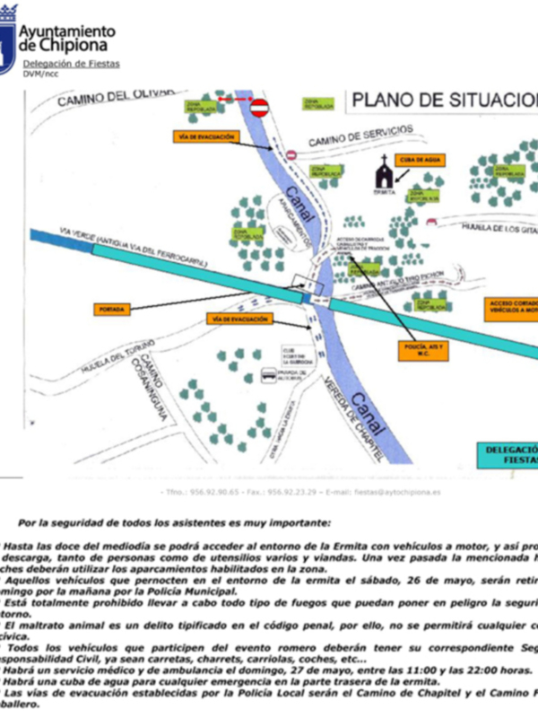 En marcha el dispositivo que vela por una Romería del Pinar segura, responsable y respetuosa con el entorno