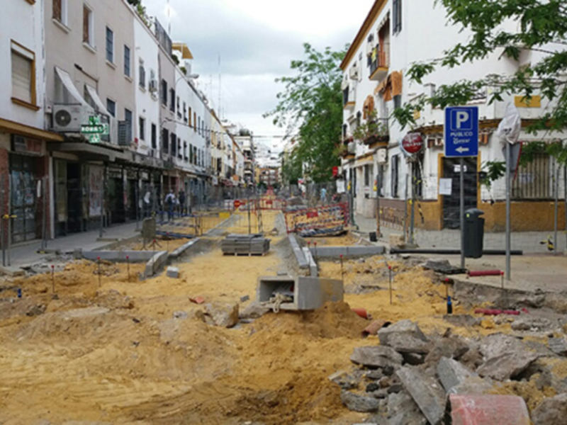 Hoy se cumplen 10 meses desde el inicio de la obras de saneamiento en Los Remedios