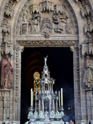 Corpus Christi en la ciudad hispalense 2018.