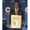 Enrique Ponce recoge el Premio Popular de Cope Valencia