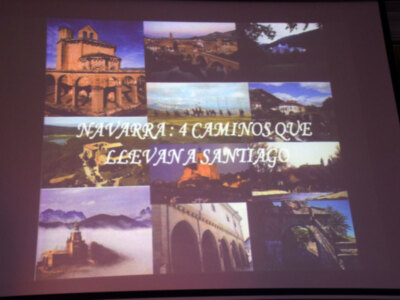 Conferencia de José Miguel Valderrama “Navarra es puerta del Camino de Santiago en la península”, en el Ateneo hispalense