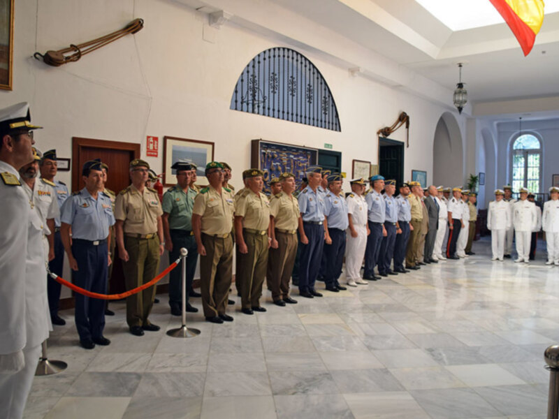 La Comandancia naval de Sevilla relevo de Comandante.