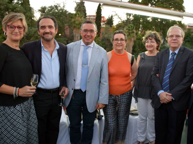 La Comandancia Naval de Sevilla ofreció un cóctel en el buque Luna de Sevilla, por la onomástica de su patrona