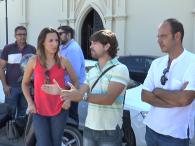 Una reunión sobre el terreno prepara el inicio de los trabajos de la primera fase del Centro Cultural Arqueológico El Humilladero