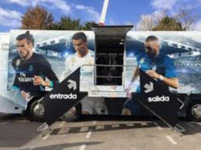 El autobús del Real Madrid, un museo itinerante que visitará Chipiona los días 24 y 25 de septiembre