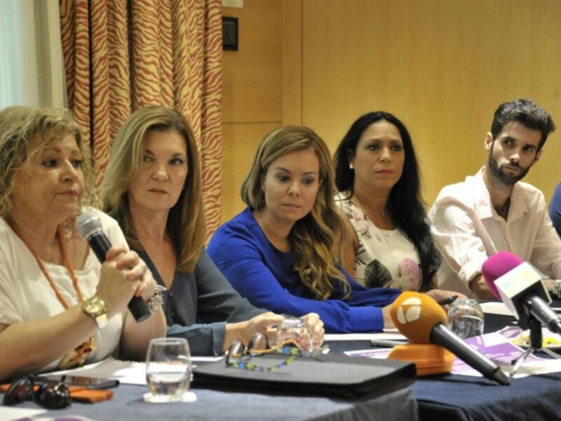 María José Campanario reapareció en público para apoyar la Fibromialgia