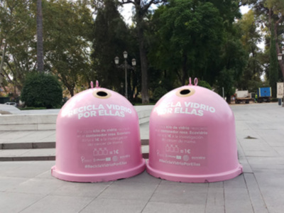 El Ayuntamiento de Sevilla colabora con ECOVIDRIO