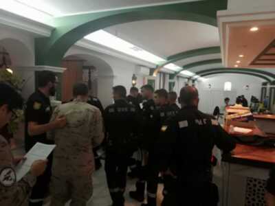 El viernes 26 de octubre los componentes de la Unidad Militar de Emergencias, donaron sangre de forma masiva en las instalaciones de la Base de Morón