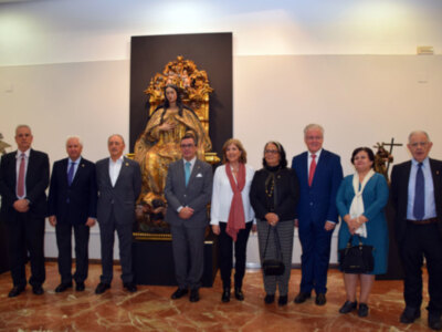 Inauguración de la exposición “El arte de la Merced, Conventos y Hermandades de Sevilla” en el Mercantil hispalense