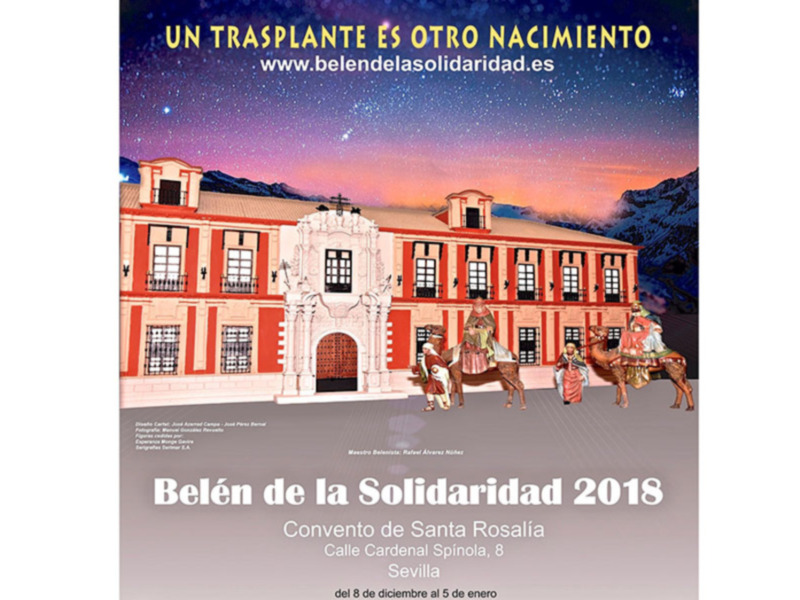 Las Asociaciones de Trasplantados de Sevilla  organizan la 17ª edición del Belén de la Solidaridad