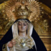 Noviembre vistió a la Virgen de los Dolores de luto.