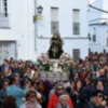 Procesión de traslado de la Virgen del monte de Cazalla.