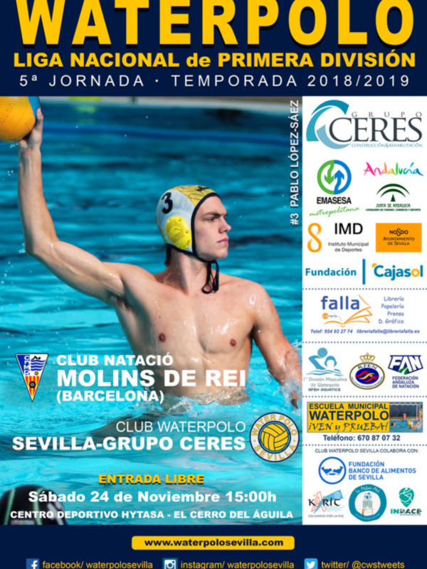 Punto de inflexión para el Waterpolo Sevilla-Grupo Ceres