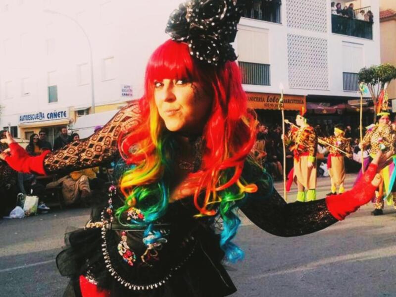 Mercedes Rivera elegida para pregonar el Carnaval de Chipiona 2019.