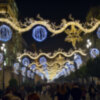Sevilla da la bienvenida al alumbrado de la Navidad. 2018