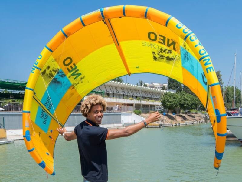 El Club Náutico Sevilla, en el cierre del Circuito Mundial de kitesurf