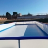 Una pista de patinaje de hielo sintético para animar la Navidad chipionera
