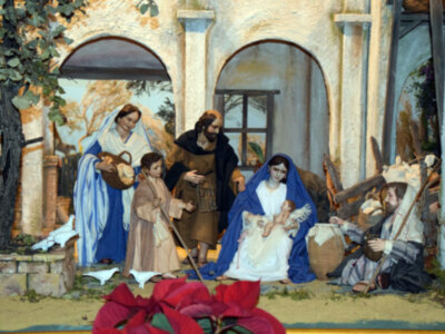 La Hermandad de la Esperanza Macarena ya disfruta de su Belén Hebreo.