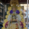 Procesión de la Virgen del Rocío de la colegiata del Salvador.