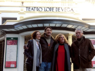 Carmelo Gómez y Ana Torrent llevan “Todas las noches de un día” al Teatro Lope de Vega