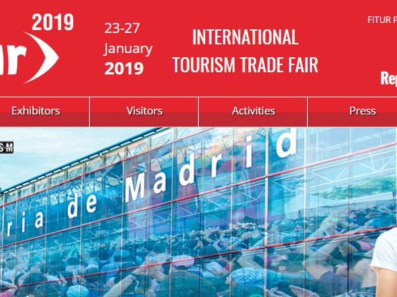 FITUR del 23 al 27 de enero de 2019