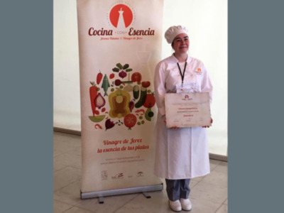 Yolanda Astorga gana la IIIª Edición de Cocina con Esencia, en Jerez de la Frontera.