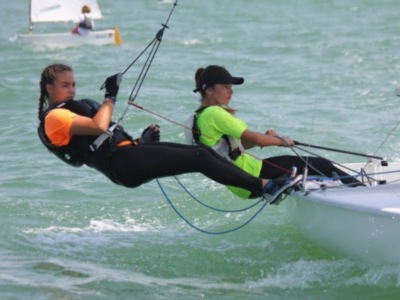 Podio para el Náutico Sevilla en el Campeonato de Andalucía de la clase 420