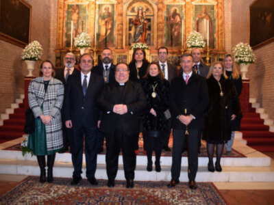 El médico licenciado en medicina y cirugía pregonó a la Patrona de Saltera, la Virgen de la Oliva