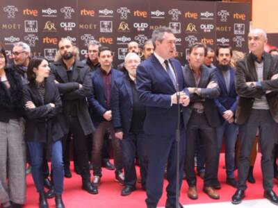 El Ayuntamiento de Sevilla reconoce a los nominados andaluces a los Premios Goya