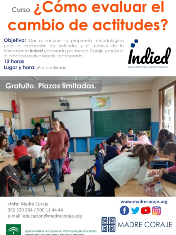 Los docentes cuentan con una nueva herramienta de evaluación de cambio de actitudes desarrollada por Madre Coraje