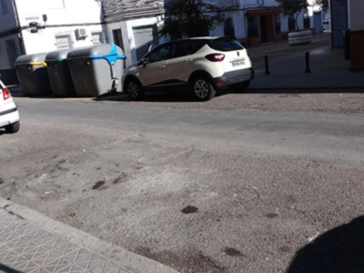 Calles de Sevilla con riesgo para la seguridad de los peatones