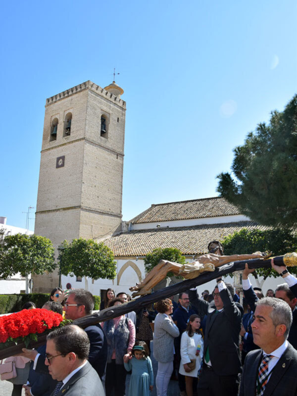 Cultos y traslado al Edificio Vera-cruz de la corporación de jueves Santo Ilipense.