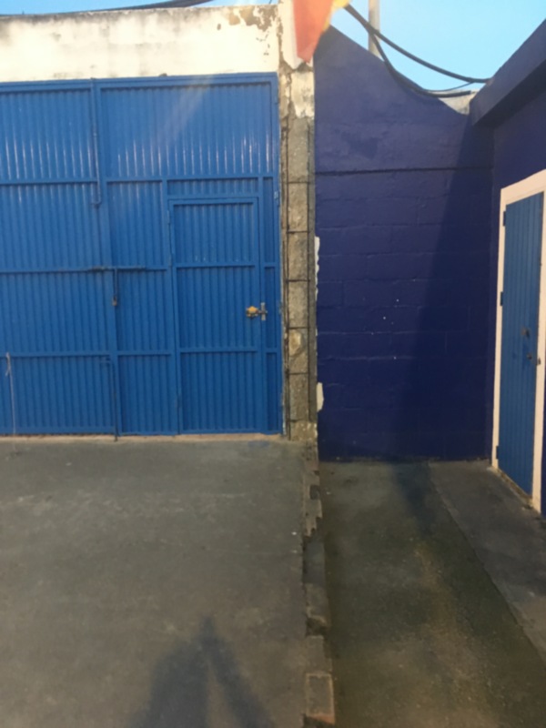 IU de Chipiona solicita que se adecente la puerta principal del estadio de fútbol "Gutiérrez Amérigo"