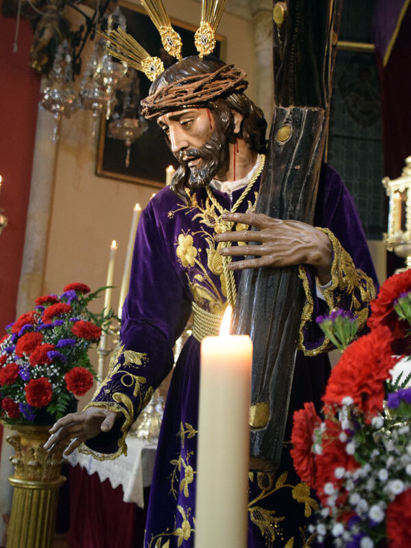 Besamanos de Jesús el Nazareno de Alcalá del Río.