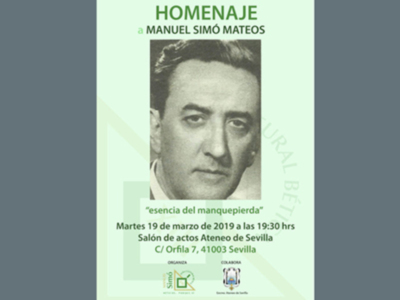 Homenaje a Manuel Simó Mateos, esencia del manquepierda