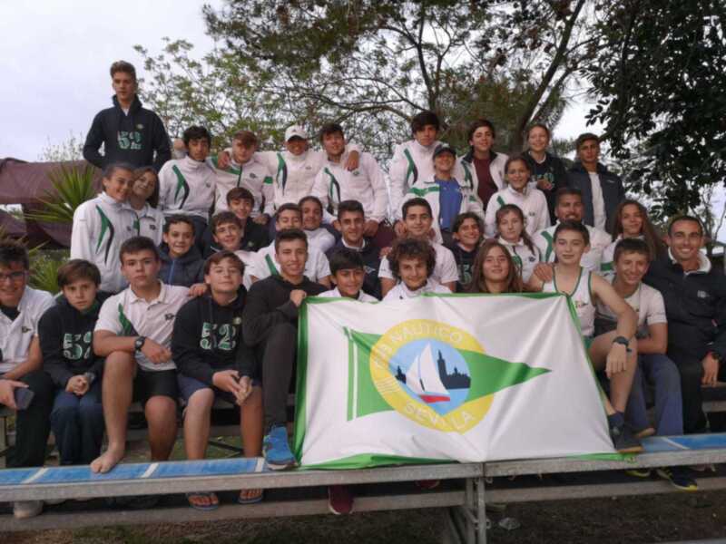El Club Náutico Sevilla, podio en el Campeonato de España de Jóvenes Promesas de piragüismo