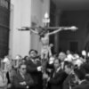 Las Imágenes Sagradas de la Hermandad de la Vera-cruz fueron trasladadas  a su capilla.