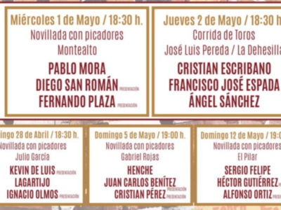 Cerrados los festejos previos a San Isidro