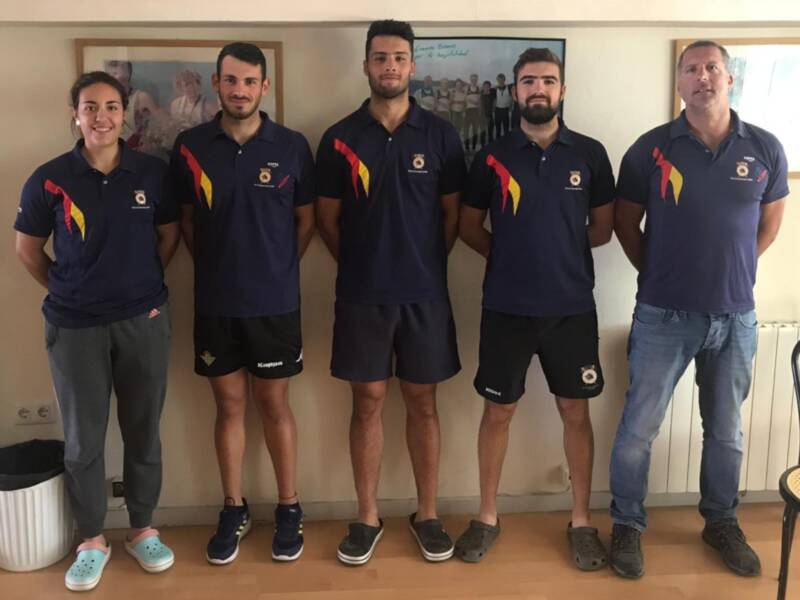 Presencia andaluza en la selección española sub23 de remo