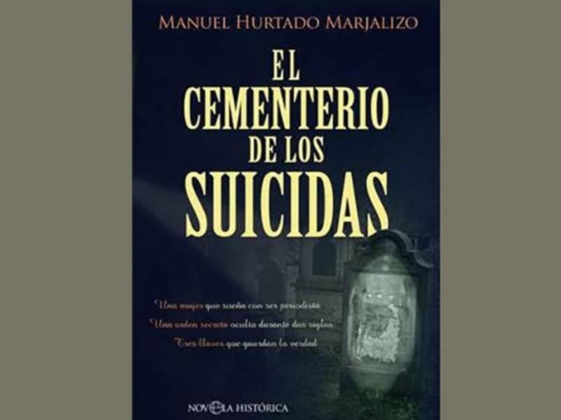 Manuel Hurtado Marjalizo firmará ejemplares de su último libro El cementerio de los suicidas, en la Feria del Libro de Sevilla.