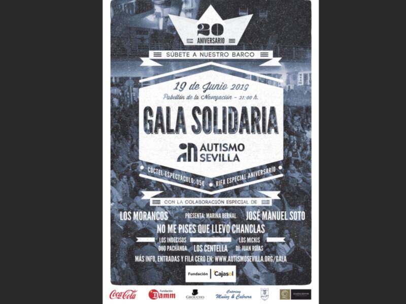 Autismo Sevilla: 20 años celebrando su Gala Solidaria por el Autismo