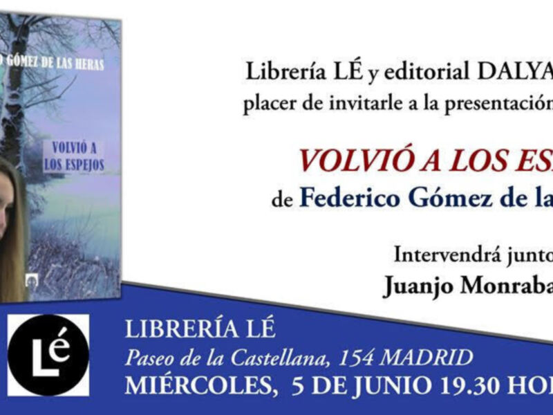La Librería LE de Madrid  acoge la presentación de una de las novelas de misterio más importantes del año.