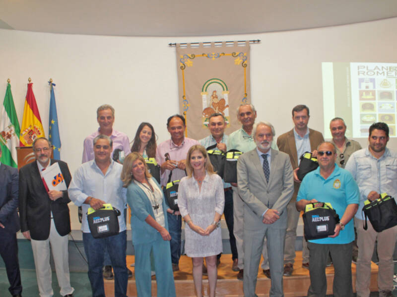 La Hermandad de Rocío de Chipiona llevará por primera vez este año un desfibrilador semiautomático en el primer Rocío cardioprotegido
