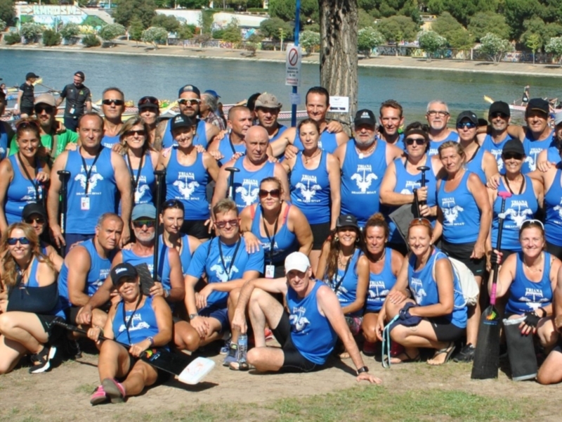 El Club Piragüismo Triana, séxtuple subcampeón europeo de dragon boat