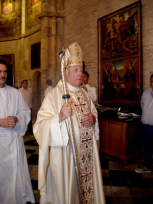 Misa en la Parroquia de Santa Ana por el V centenario  de la circunnavegación de Eduardo de Magallanes.