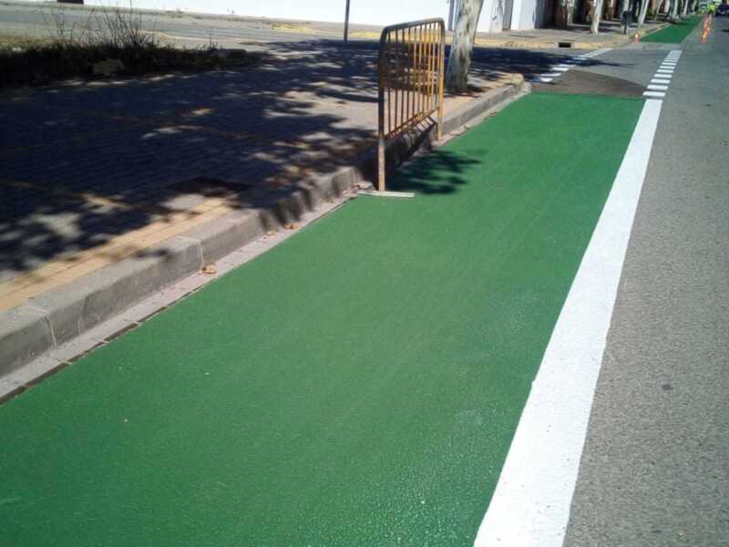 Comienzan las obras del proyecto de carril bici que conectará el camino de Los Arriates con el camino de Jerez