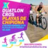 Abierto el plazo de inscripciones para la X edición del Duatlón Cross Playas de Chipiona que se celebrará el 3 de noviembre