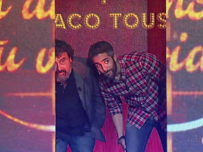 Los actores Paco Tous y Santiago Segura visitan el lunes el plató de "Un año de tu vida" para hablar de las sagas de cine