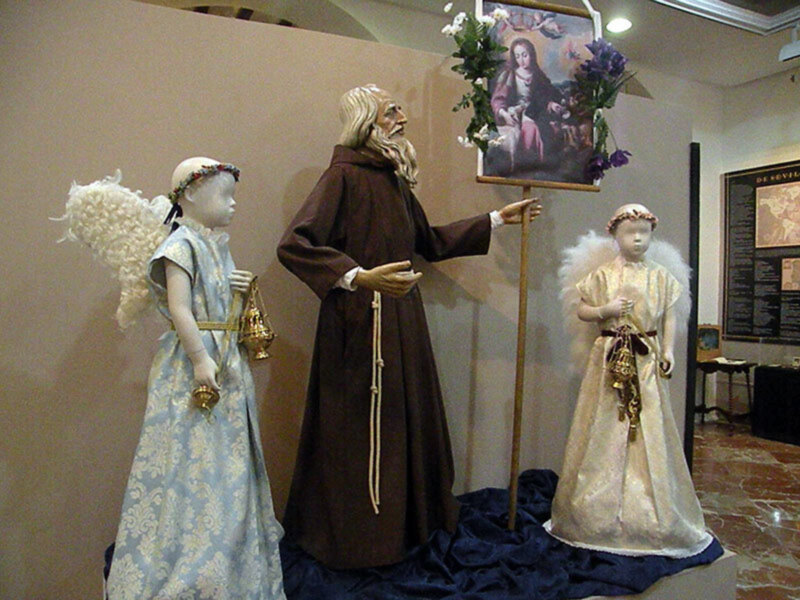 Los capuchinos tomaron como patrona a la Divina Pastora en sus predicdaciones.